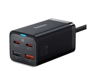 Ładowarki do telefonów - BASEUS Ładowarka sieciowa GaN3 Pro 2x USB-C 2x USB-A 65W CCGP040101 - miniaturka - grafika 1