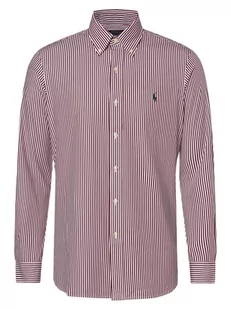 Polo Ralph Lauren - Koszula męska  Custom Fit, czerwony|biały - Koszule męskie - miniaturka - grafika 1
