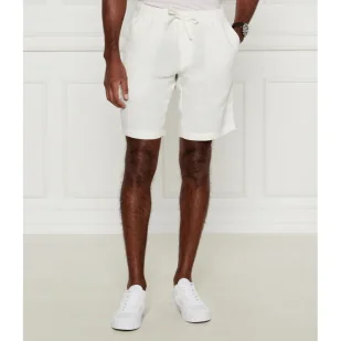 Tommy Hilfiger Lniane szorty Harlem | Regular Fit - Spodenki męskie - miniaturka - grafika 1