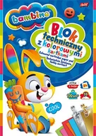 Szkolne artykuły papiernicze - Blok techniczny z kolorowymi kartkami A4 10k BAMBINO STANDARD (złota i srebrna kartka) Pakiet 10 sztuk - ST-Majewski - miniaturka - grafika 1