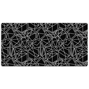 Podkładka na biurko Geometryczne bryły 120x60 cm, Dywanomat - Podkładki na biurko - miniaturka - grafika 1