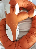 Kołdry i poduszki dla dzieci - Ochraniacz poduszka lisek cienki - miniaturka - grafika 1