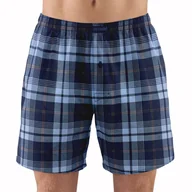 Majtki męskie - Komfortowe wielokolorowe bokserki bawełniane męskie-s - miniaturka - grafika 1