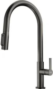 Bateria stojąca FRANKE Maris Slim Clear Water J pull-out Antracyt 120.0736.603 - Baterie kuchenne - miniaturka - grafika 1