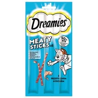 Przysmaki dla kotów - DREAMIES 30g – karma uzupełniająca dla dorosłych kotów, z wybornym łososiem - miniaturka - grafika 1