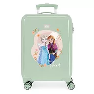 Walizki - Disney Strong Spirit Walizka kabinowa Zielony 38x55x20 cms Sztywne zapięcie z boku 34L 2 kg 4 koła Podwójne bagaż ręczny, Zielony, Maleta, Walizka kabinowa - miniaturka - grafika 1