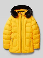 Kurtki i płaszcze dla dziewczynek - Kurtka pikowana z wiskozy z zamkiem błyskawicznym model ‘Belvitesse’ - miniaturka - grafika 1