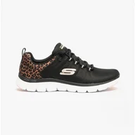 Buty trekkingowe damskie - Buty damskie SKECHERS Flex Appeal 4.0 Wild Balladleopard - miniaturka - grafika 1