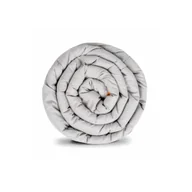 Kołdry - Kołdra obciążeniowa Gravity Basic 135x200 szary bez poszewki 100% z bawełny, wyrób medyczny - miniaturka - grafika 1