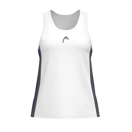 HEAD Club 25 Tech Tank Top Women, royal White
