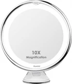 Lusterka do makijażu - Lusterko Do Makijażu Auxmir BM-1410 Z Lampkami 10X Powiększenie Lustro 18CM - miniaturka - grafika 1
