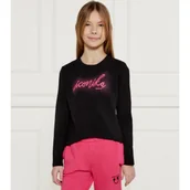 Bluzy dla dziewczynek - Pinko UP Bluzka | Regular Fit - miniaturka - grafika 1