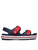 Buty dla chłopców - Crocs Sandały Crocband Cruiser Sandal Kids 209423 Granatowy - miniaturka - grafika 1