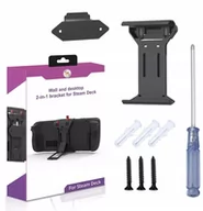 Gadżety dla graczy - Uchwyt Ścienny Mocowanie Na Ścianę + Stojak Do Steam Deck / Sd018 - miniaturka - grafika 1