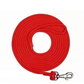 Smycze dla psów - Chaba Smycz treningowa linka czerwona 10mm/10m - miniaturka - grafika 1