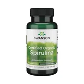 Witaminy i minerały - SWANSON Health Products Certyfikowana Organiczna Spirulina 500 mg 180 tabletek - miniaturka - grafika 1