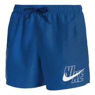 Kąpielówki męskie - Szorty kąpielowe męskie Nike Logo Solid 5" Volley - miniaturka - grafika 1
