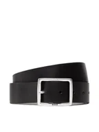 Paski - Boss Pasek Męski Rudolf 50471306 Czarny - miniaturka - grafika 1