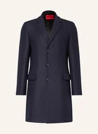 Płaszcze damskie - Hugo Płaszcz Wełniany Migor blau - miniaturka - grafika 1
