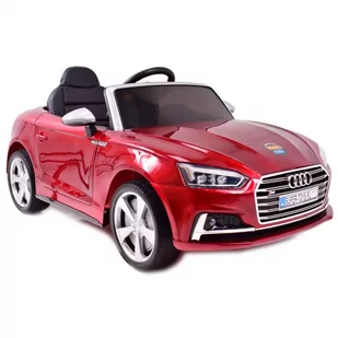 Import SUPER-TOYS AUDI S5 LICENCJA, LAKIER EVA FULL OPCJA, JAKOŚĆ/HL258 HL-258-CZERWONY-LAK - Pojazdy elektryczne dla dzieci - miniaturka - grafika 1