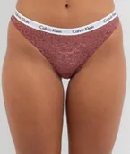 Majtki damskie - Calvin Klein Damskie Majtki Figi Różowe Koronka XS 0z6c4_j* XS 0_6 Tia - miniaturka - grafika 1