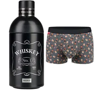 Majtki męskie - Bokserki męskie w butelce Whiskey Prezent SOXO rozm XL - miniaturka - grafika 1