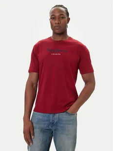 Pepe Jeans T-Shirt Eggo N PM509979 Czerwony Regular Fit - Koszulki męskie - miniaturka - grafika 1