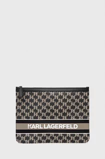 Torebki damskie - KARL Lagerfeld Lagerfeld kopertówka kolor czarny - grafika 1