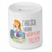 Skarbonki - Dla Artysty Skarbonka na Urodziny Na Prezent z Nadrukiem ze Zdjęciem + Opakowanie na prezent (wzór 02) - miniaturka - grafika 1