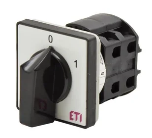 ETI polam Łącznik krzywkowy 0-1 3P 25A ETICAM CS 25 10 U 004773018 004773018 - Wyłączniki światła i elektryczne - miniaturka - grafika 1