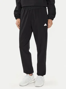 adidas Spodnie dresowe City Escape IT8814 Czarny Regular Fit - Spodnie sportowe damskie - miniaturka - grafika 1