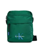 Nerki - Calvin Klein Saszetka Bold Reporter LV04D3421G Zielony - miniaturka - grafika 1