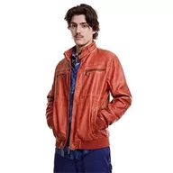 Kurtki damskie - Desigual Damska kurtka 20SMEW407002XXL, pomarańczowa, XXL, pomarańczowy, XXL - miniaturka - grafika 1