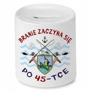 Skarbonka na Urodziny 45 45te 45-te na Prezent z Nadrukiem ze Zdjęciem + Opakowanie na prezent (wzór 04) - Skarbonki Skarbonka na Urodziny 45 45te 45-te na Prezent z Nadrukiem ze Zdjęciem + Opakowanie na prezent (wzór 04) - Skarbonki - miniaturka - grafika 1