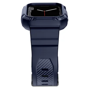 Kingxbar CYF106 2w1 pancerne etui Apple Watch SE, 8, 7, 6, 5, 4, 3, 2, 1 (41, 40, 38 mm) z paskiem niebieskie - Akcesoria do smartwatchy - miniaturka - grafika 10