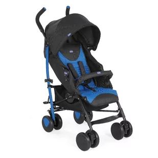 Chicco Echo New, z pałąkiem, Niebieski - Wózki dziecięce - miniaturka - grafika 1