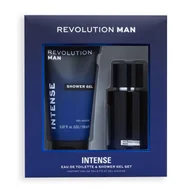 Zestawy perfum damskich - Revolution Man Intense Zestaw woda toaletowa 100 ml + żel pod prysznic 150 ml - miniaturka - grafika 1