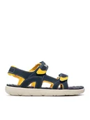 Buty dla chłopców - Timberland Sandały Perkins Row 2-Strap TB0A1QXY019 Granatowy - miniaturka - grafika 1