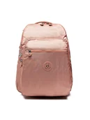 Plecaki - Kipling Plecak Seoul KPKI4034Z031 Różowy - miniaturka - grafika 1