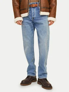 Jack&Jones Jeansy Chris 12259166 Niebieski Relaxed Fit - Spodnie męskie - miniaturka - grafika 1