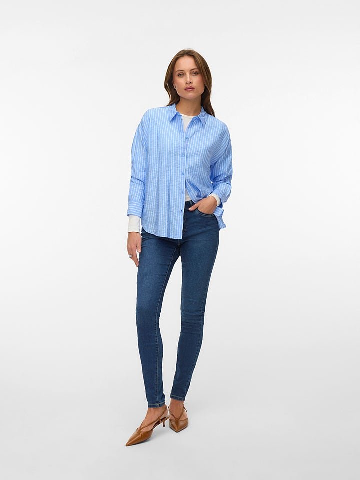 Vero Moda Koszula w kolorze błękitnym