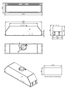 Falmec Grupa Silnikowa Plus 105 Inox - Okapy kuchenne - miniaturka - grafika 6