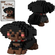 Klocki - Klocki Konstrukcyjne Zwierzęta Domowe Dla Dzieci Upominek Kreatywne 210 El - miniaturka - grafika 1