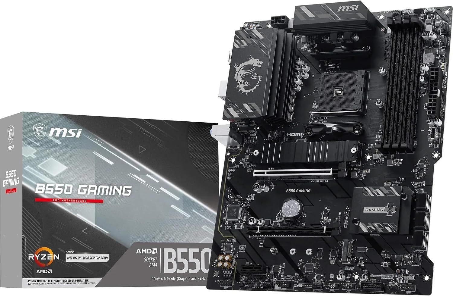 MSI B550 Gaming B550 AM4 ATX DDR4 7C56-093R