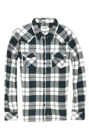 Koszule damskie - WRANGLER WESTERN SHIRT NAVY KOSZULA DAMSKA - miniaturka - grafika 1