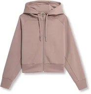 Bluzy damskie - Bluza damska z kapturem 4F AW23TSWSF0766 - beżowa XL - miniaturka - grafika 1