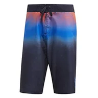 Spodenki męskie - adidas adidas Męskie spodenki Fading Tech Boardshorts kąpielowe niebieski atramentowy (Legenda Ink) 28 FJ3911 - miniaturka - grafika 1