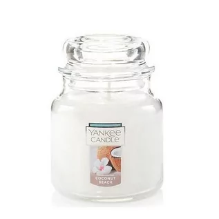 Świece - Yankee Candle Small Jar Coconut Beach 104g 6846509 - grafika 1