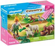 Klocki - Playmobil Farmer with Animals Gift Set 70608 - miniaturka - grafika 1