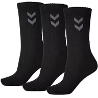 Skarpetki damskie - Hummel, Skarpety sportowe, Basic 022030 2001, czarny, rozmiar 41/45 - miniaturka - grafika 1